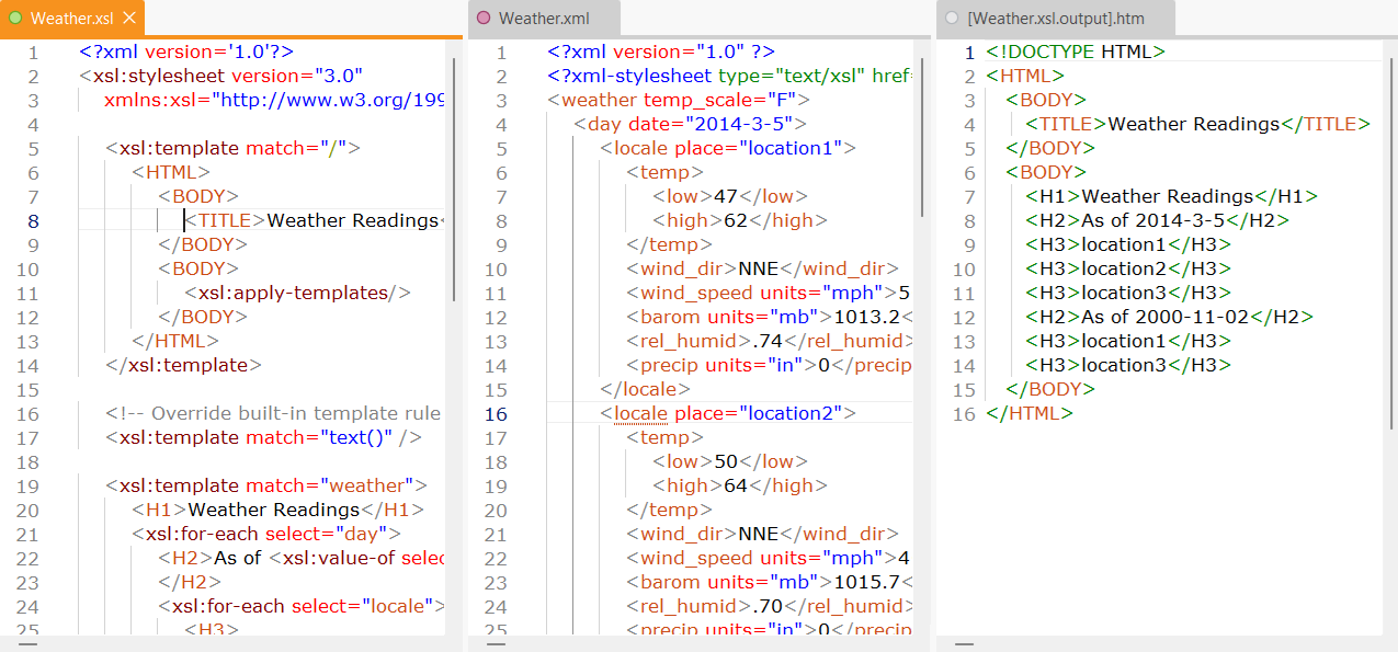 XML Editor